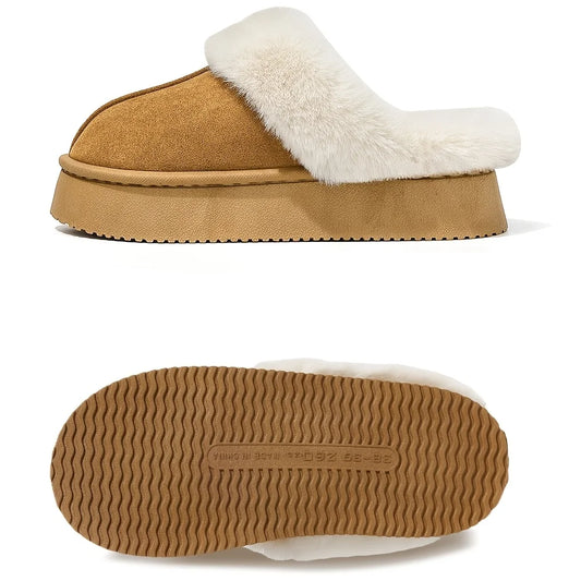 Zapatillas de casa cálidas de felpa