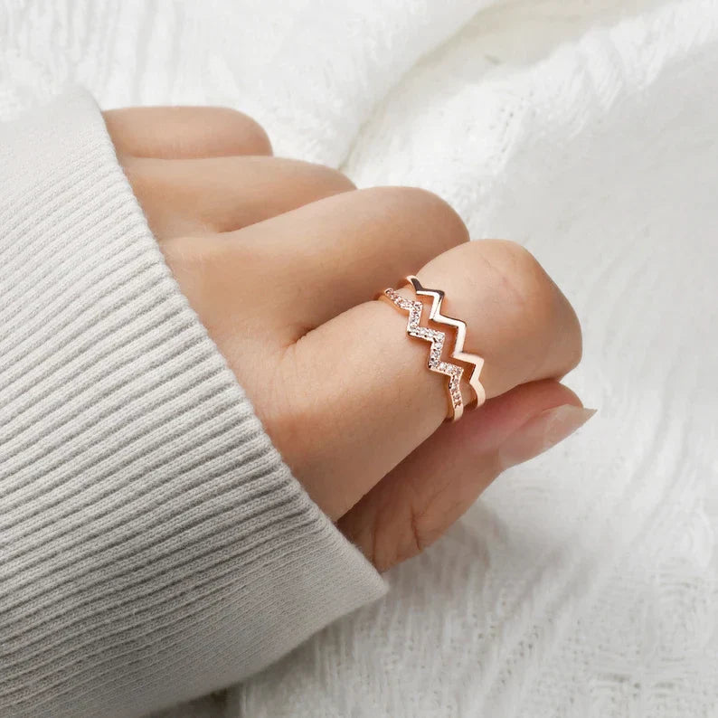 Anillo Rayo ajustable