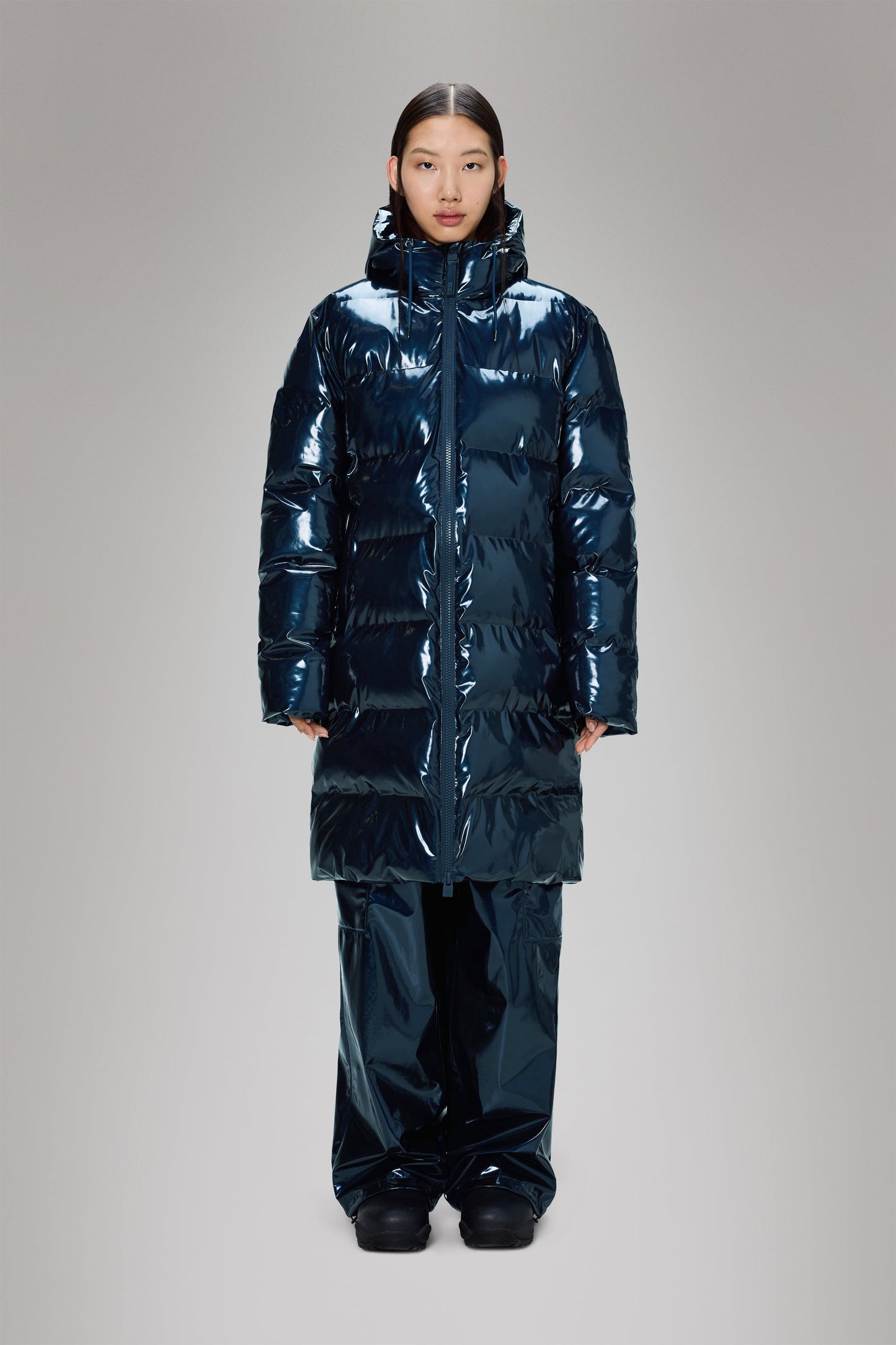 Chaqueta Acolchada Larga