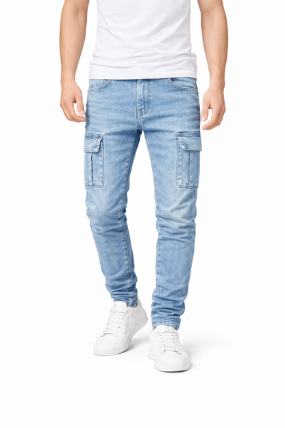 Pantalones Cargo elásticos