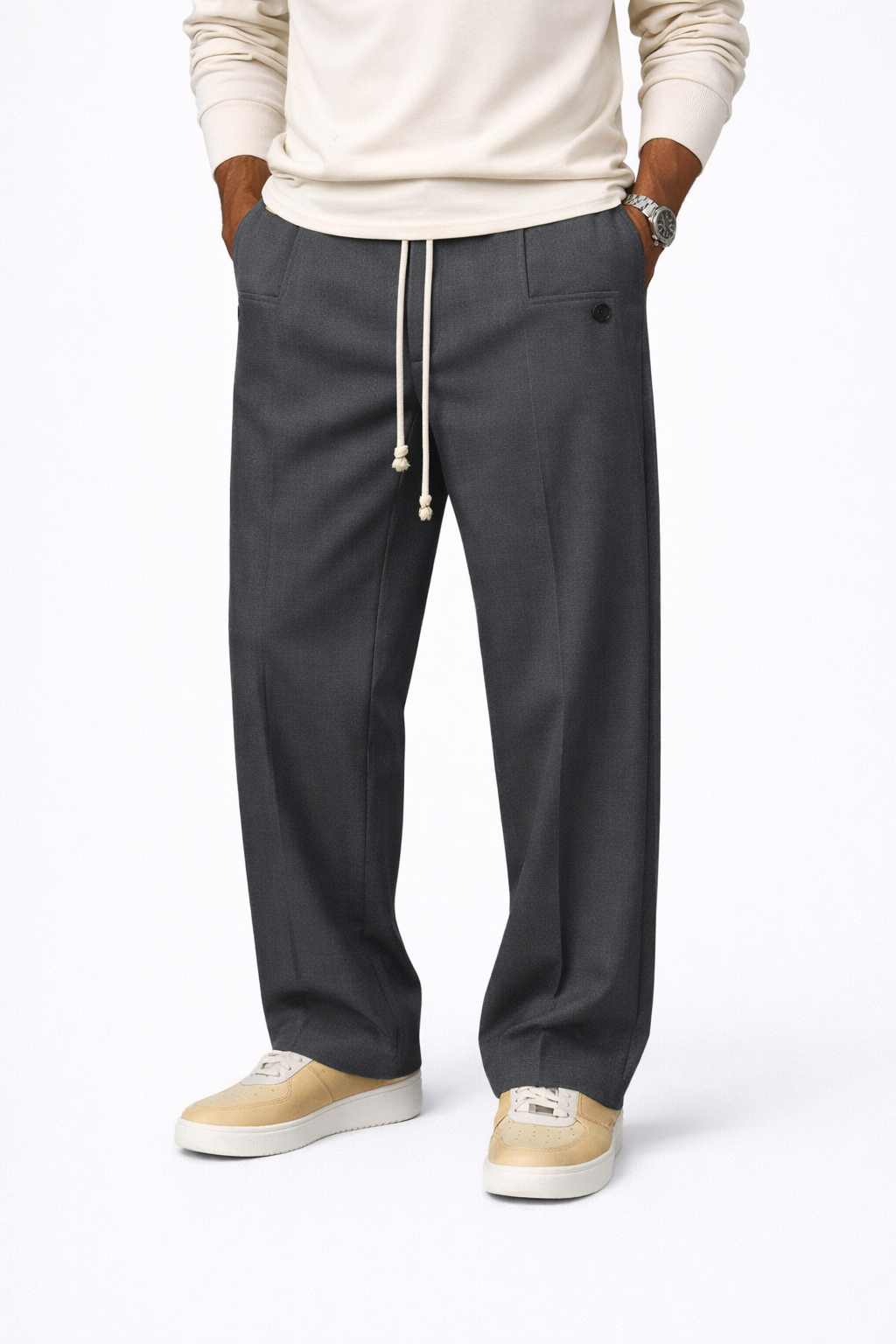 José | Pantalón Recto de Estilo Casual