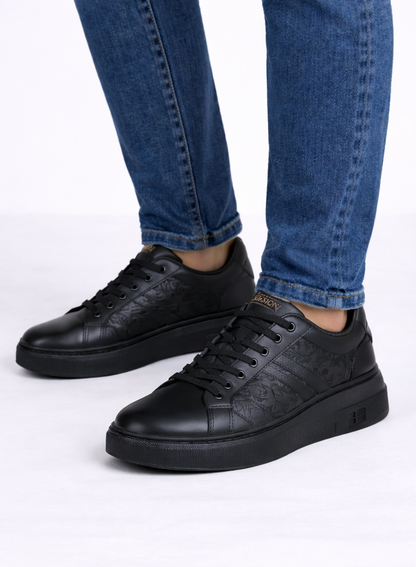 Zapatillas Urbanas Negras con Plataforma