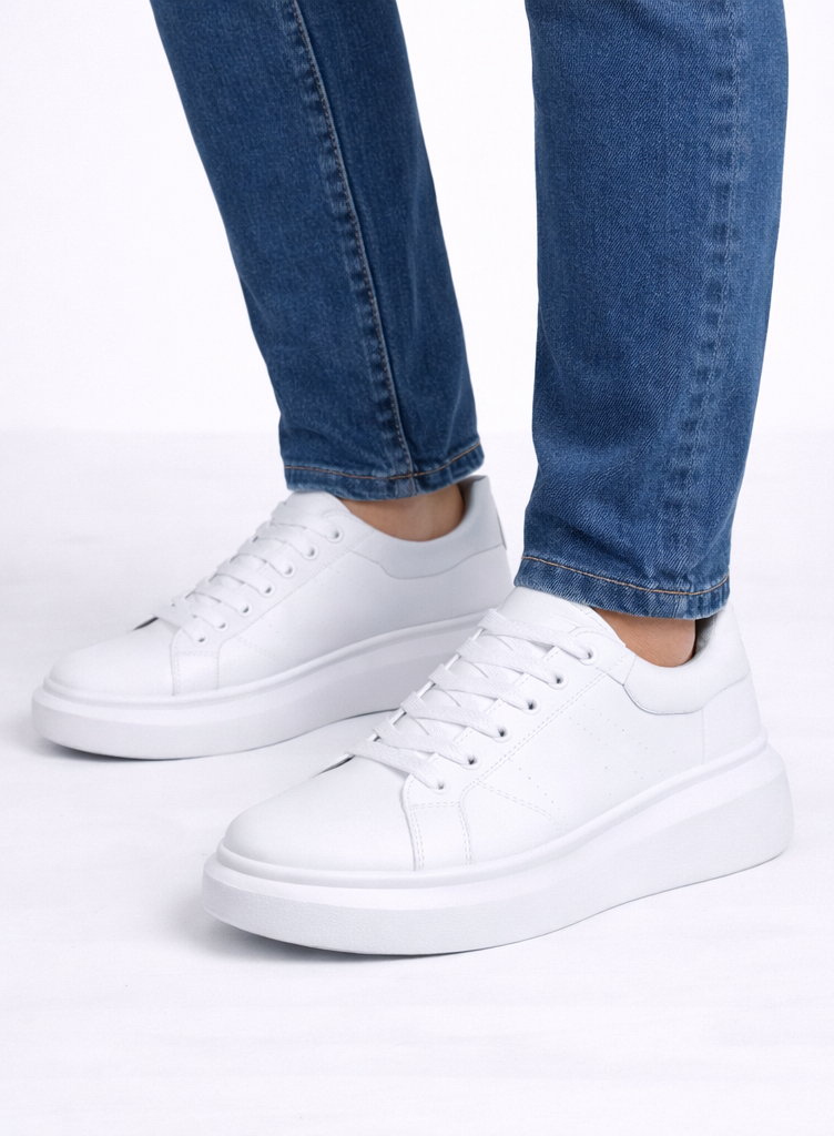 Zapatillas Urbanas Negras con Plataforma