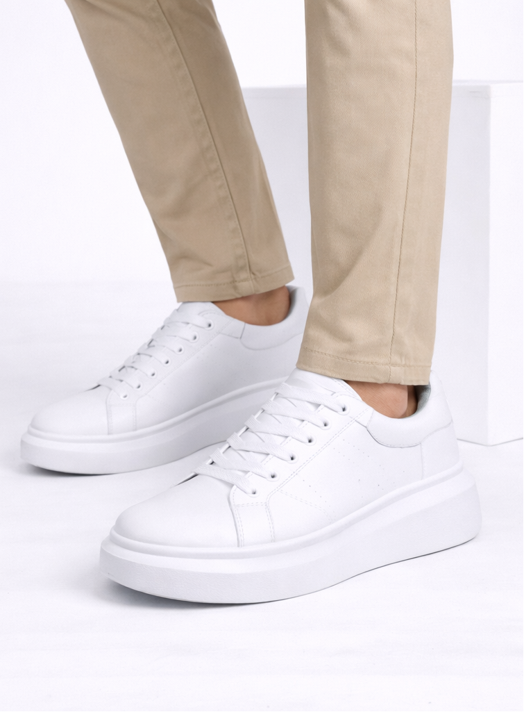 Zapatillas Urbanas Negras con Plataforma