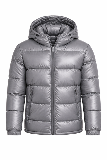 Chaqueta Acolchada Brillante