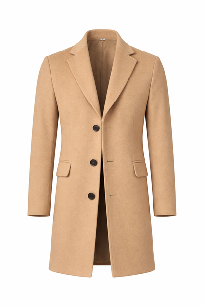 Gabardina de Lana Elegante