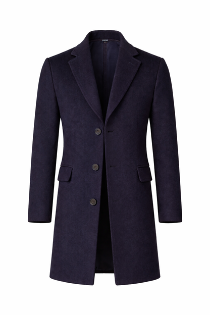 Gabardina de Lana Elegante