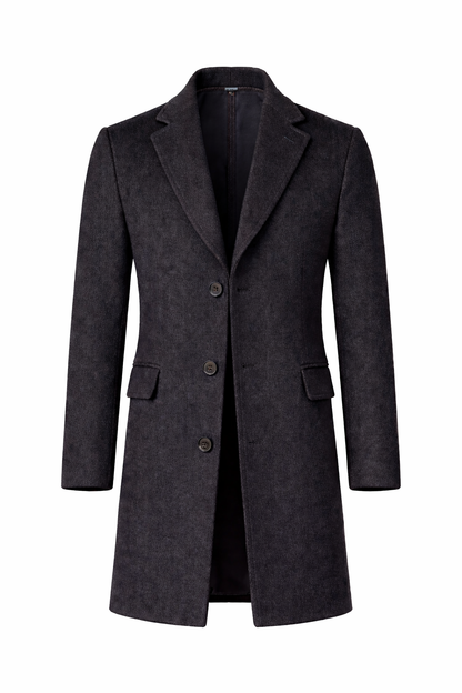 Gabardina de Lana Elegante