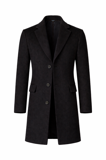 Gabardina de Lana Elegante