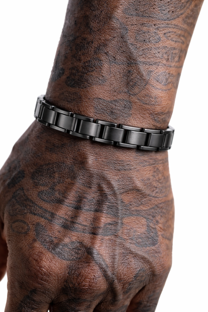 Pulseras cuadradas de acero inoxidable