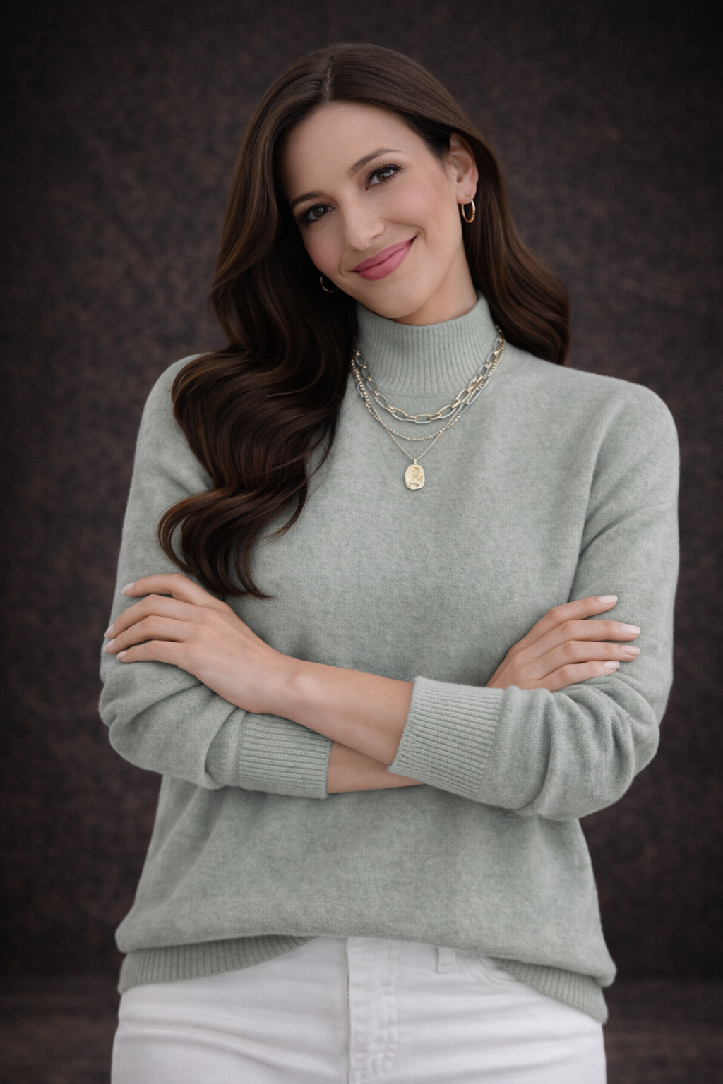 Mireia | Jersey de Punto Cuello Alto