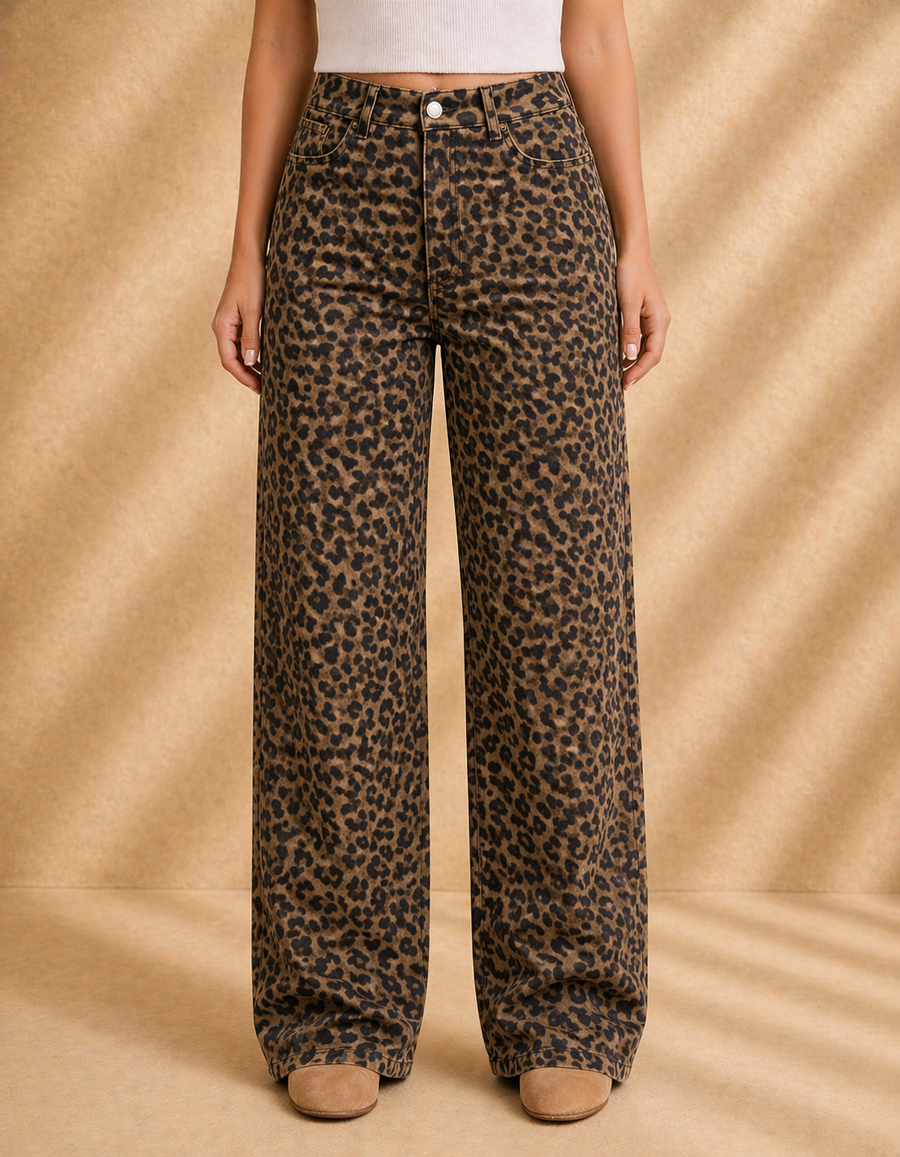 Vaqueros de leopardo