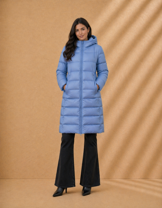 Chaqueta Acolchada Larga