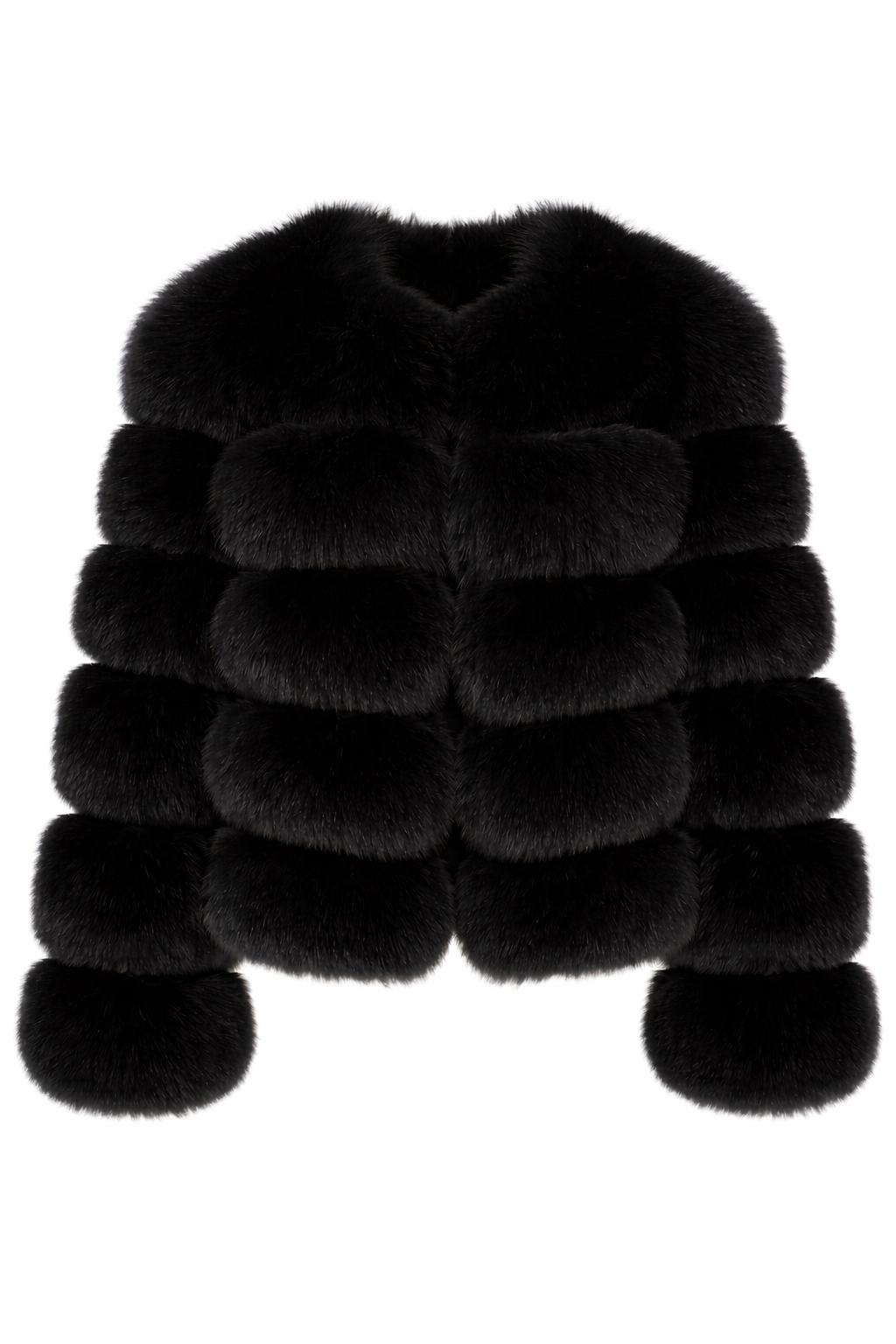 Abrigo de Piel de Zorro Invierno