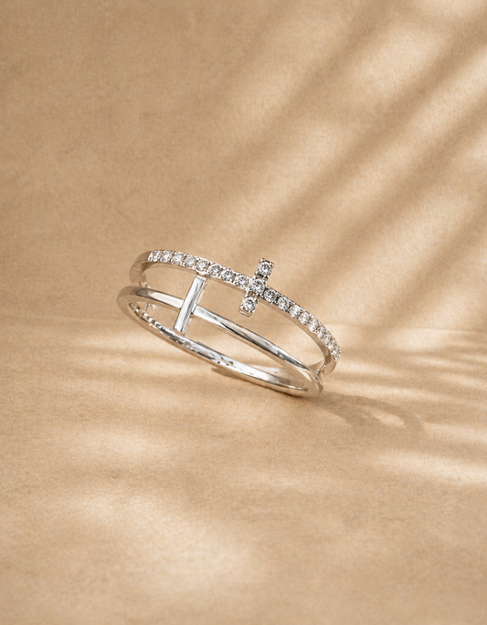 Anillo Cruces Ajustable