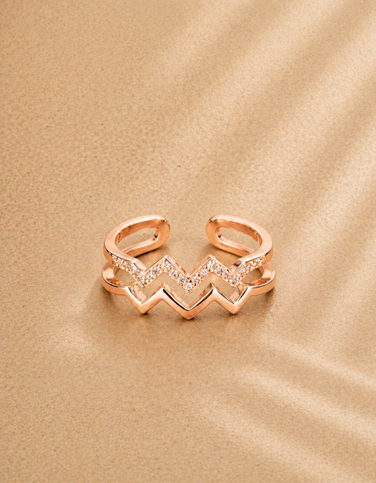 Anillo Rayo ajustable