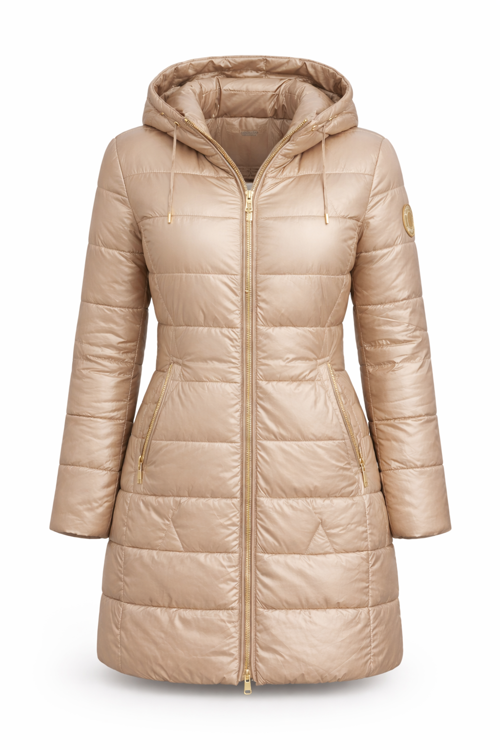 Abrigo Acolchado con Capucha