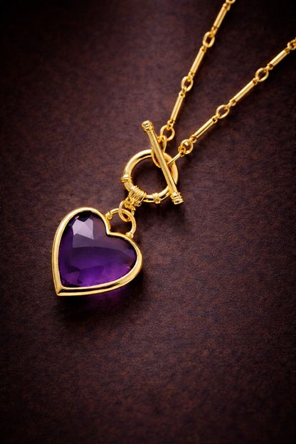 Colgante con piedras naturales