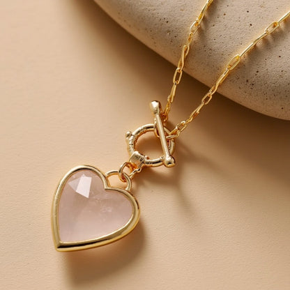 Colgante con piedras naturales