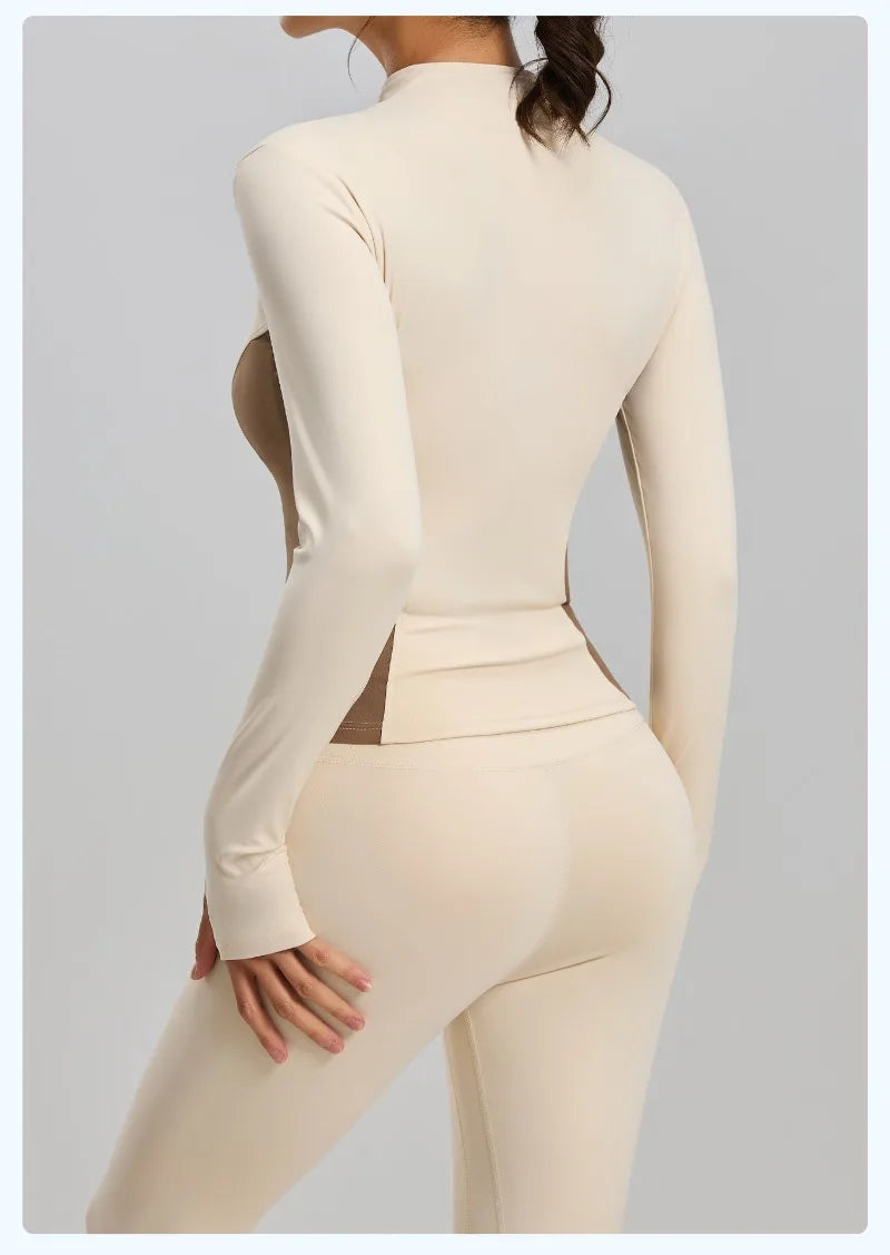 Chaqueta deportiva adelgazante