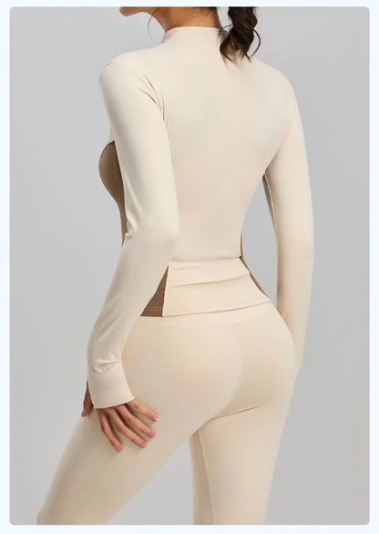 Chaqueta deportiva adelgazante