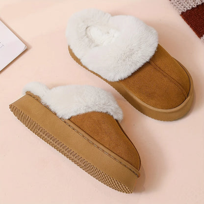 Zapatillas de casa cálidas de felpa
