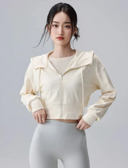 Chaqueta casual con capucha