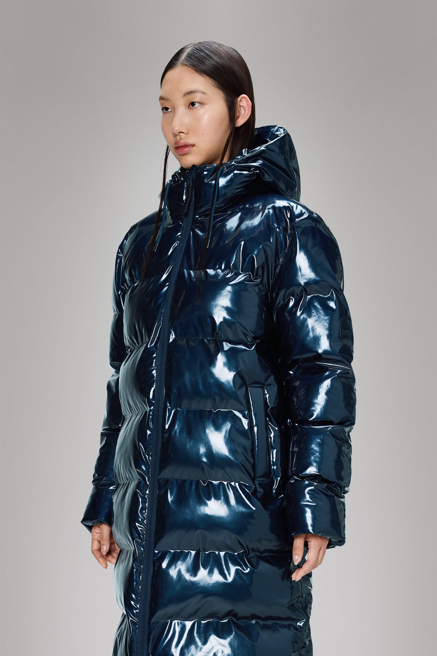 Chaqueta Acolchada Larga